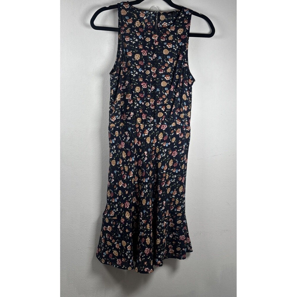 J.Crew Mercantile Floral Fit & Flare Dress Womens 6 Cottagecore Ruffle Hem